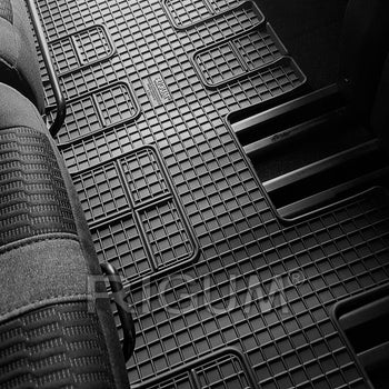 Tapis de voiture Toyota Proace Verso, fabrication 01.2016 - présent, carrosserie van 3 ème file de sièges | 904420