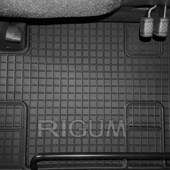 Tapis de voiture Toyota Proace Verso, fabrication 01.2016 - présent, carrosserie van 3 ème file de sièges | 904420