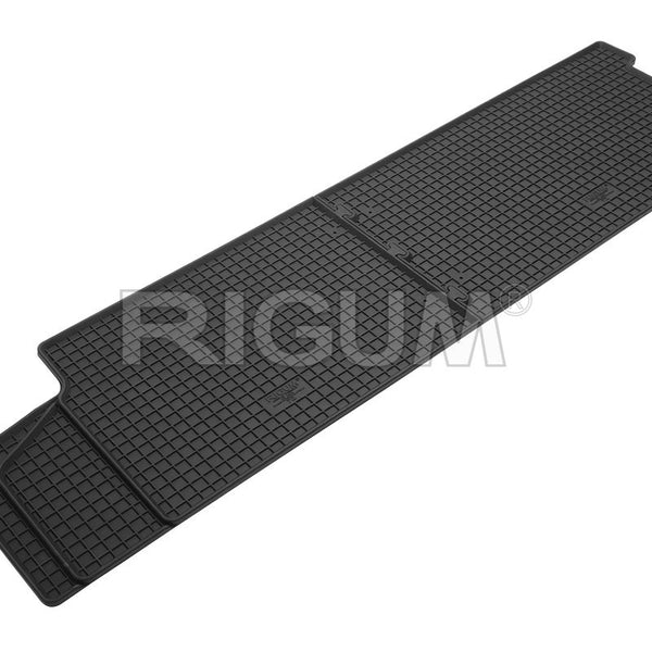 Tapis de voiture Volkswagen T6 Caravelle, fabrication 06.2015 - présent, carrosserie van 2 ème file de sièges | 904451
