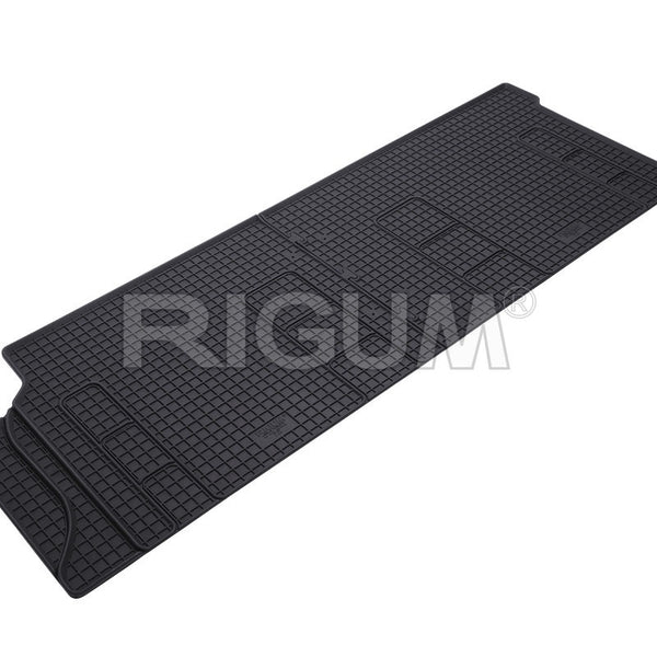 Tapis de voiture Volkswagen T6 Multivan, fabrication 06.2015 - présent, carrosserie van 2 ème file de sièges | 904499