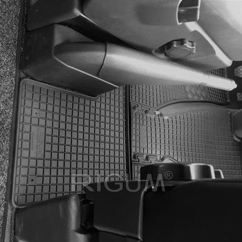 Tapis de voiture Volkswagen T6 .1 Multivan, fabrication 2019 - présent, carrosserie van, 2-3 places #5