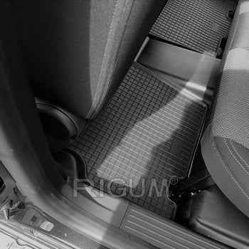 Tapis de voiture Renault Kangoo III, fabrication 06.2021 - présent, carrosserie van cabine double, empattement l2, 5 places | 905564