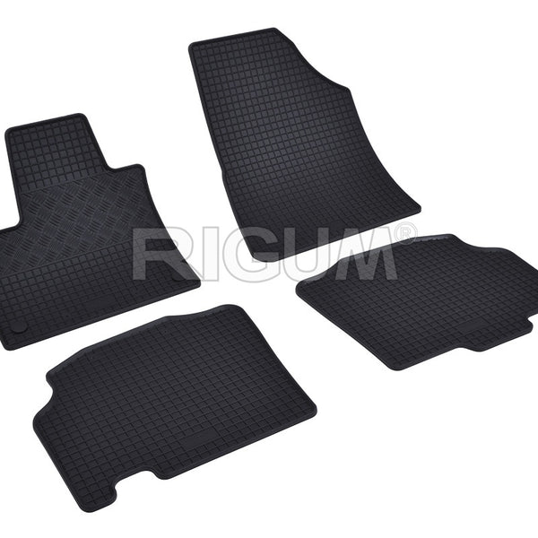 Tapis de voiture Renault Kangoo III, fabrication 06.2021 - présent, carrosserie van cabine double, empattement l2, 5 places | 905564