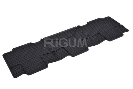 Tapis de voiture Volkswagen T7 Multivan, fabrication 2022 - présent, carrosserie van 3 ème file de sièges | 905656