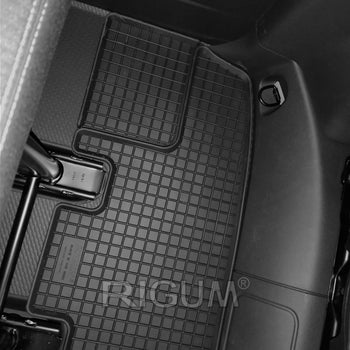 Tapis de voiture Renault Trafic III, fabrication 09.2014 - présent, carrosserie van après facelift de 2020, 2ème rangée, siège passager sans chauffage | 905816