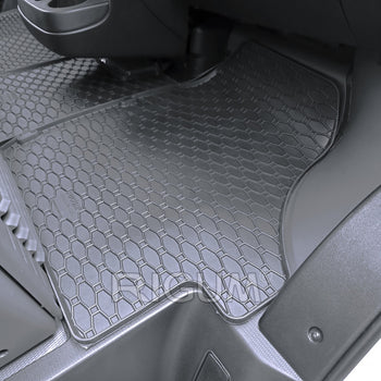 Tapis de voiture Toyota Proace Max, fabrication 2024 - présent, carrosserie van avec coffre de rangement sous le siège | 905861