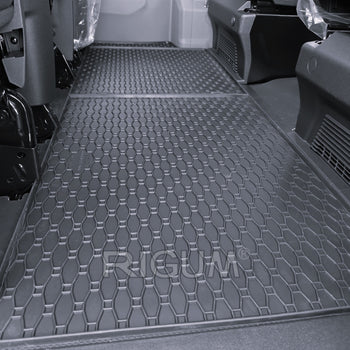 Tapis de voiture Volkswagen T7 Caravelle, fabrication 2025 - présent, carrosserie van 2 ème file de sièges | 906486