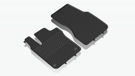 Tapis de voiture Renault Twingo III, fabrication 08.2014 - présent, carrosserie berline, 2 places #1