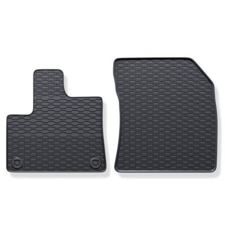 Tapis de voiture Peugeot Rifter, fabrication 06.2018 - présent, carrosserie van 2 places | 918-2loc