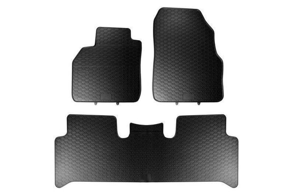 Tapis de voiture Fiat Doblo III, fabrication 07.2022 - présent, carrosserie van 5 places | 918-5loc