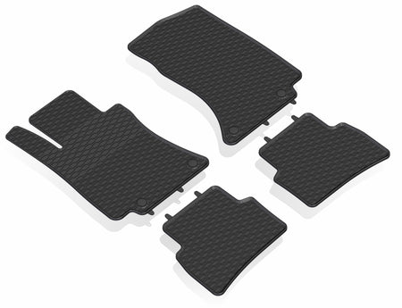 Tapis de voiture Mercedes Classe E W214 PHEV, fabrication 10.2023 - présent, carrosserie sedán | 930