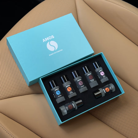 Amos Mini Blue – Set de 7 recharges de parfum