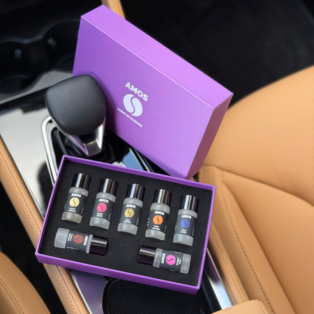Amos Mini Purple – Set de 7 recharges de parfum