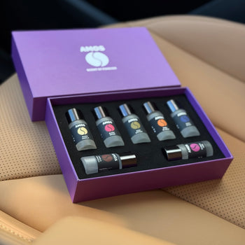 Amos Mini Purple – Set de 7 recharges de parfum