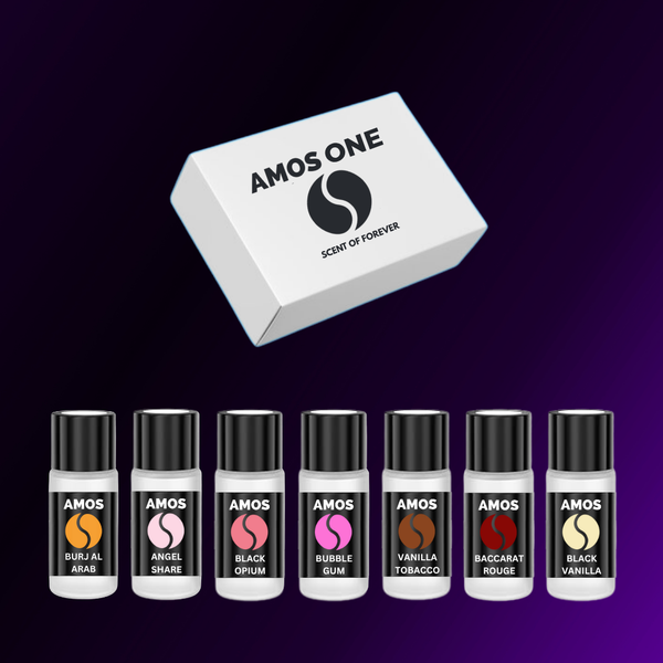 Amos One White - lot de 7 parfums de rechange