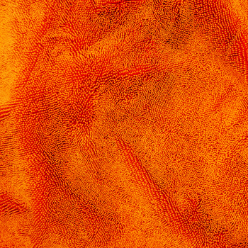 AMOS Powerfluff Serviette Microfibre Ultra-Absorbante, 1000 GSM, 60x80 cm, Orange + Gant OFFERT