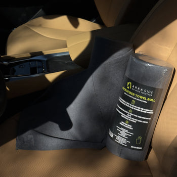 Rouleau de gants de toilette en microfibre - 50 pièces