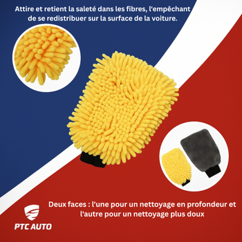 Serviette auto Big Boss Arka Ride, double, 1200 GSM + gant OFFERT