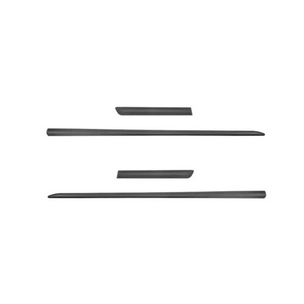 Moulures de carrosserie latérales Mitsubishi Colt CZ, fabrication 11.2008 - 2013, carrosserie berline | F-18