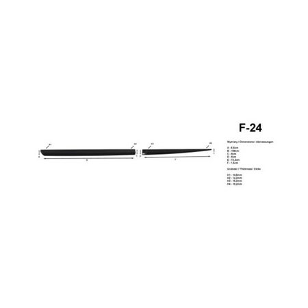 Moulures de carrosserie latérales Skoda Enyaq iV, fabrication 04.2021 - 01.2022, carrosserie suv | F-24
