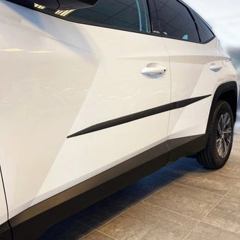 Moulures de carrosserie latérales Hyundai Tucson MHEV (48V-Hybrid), fabrication 12.2020 - présent, carrosserie suv | F-68