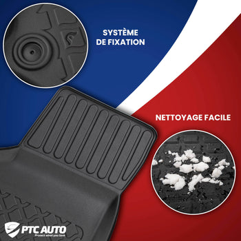 Tapis avec bords relevés Peugeot 2008 e- II, fabrication 08.2020 - présent, carrosserie suv facelift | 603579