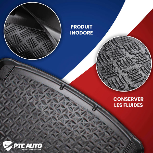 Tapis de coffre Renault Kangoo III, carrosserie van, fabrication 06.2021 - présent, 5 places, empattement court | 194009BSC