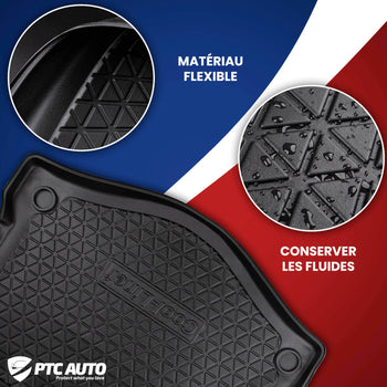Tapis de coffre Jeep Renegade, carrosserie suv, fabrication 09.2014 - 06.2018, coffre inférieur, sans plancher réglable en hauteur | 192689CM
