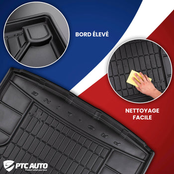 Tapis de coffre Renault Kadjar, carrosserie suv, fabrication 06.2015 - 09.2022, coffre inférieur | TM401174