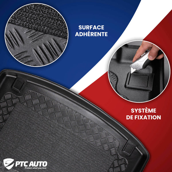 Tapis de coffre Audi A3 8V, carrosserie berline, fabrication 08.2012 - 03.2020, coffre supérieur | 193210