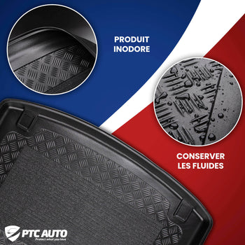 Tapis de coffre Kia Soul II, carrosserie berline, fabrication 03.2014 - 03.2019, coffre inférieur | 193189