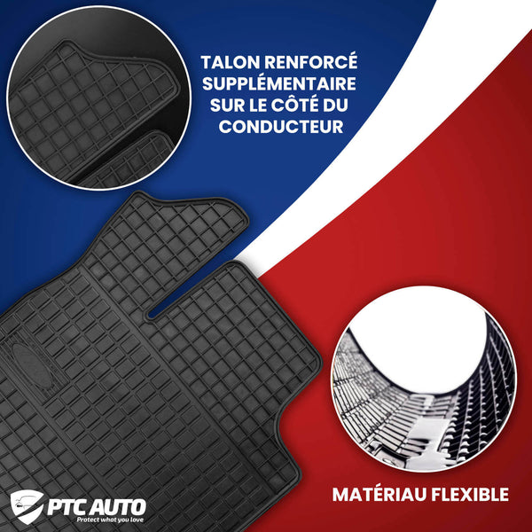 Tapis de voiture Ford Galaxy I, fabrication 1995 - 05.2006, carrosserie van 5 places | ET0311