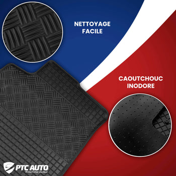 Tapis de voiture Opel Vivaro B, fabrication 09.2014 - 02.2019, carrosserie van 3 ème file de sièges | 904277