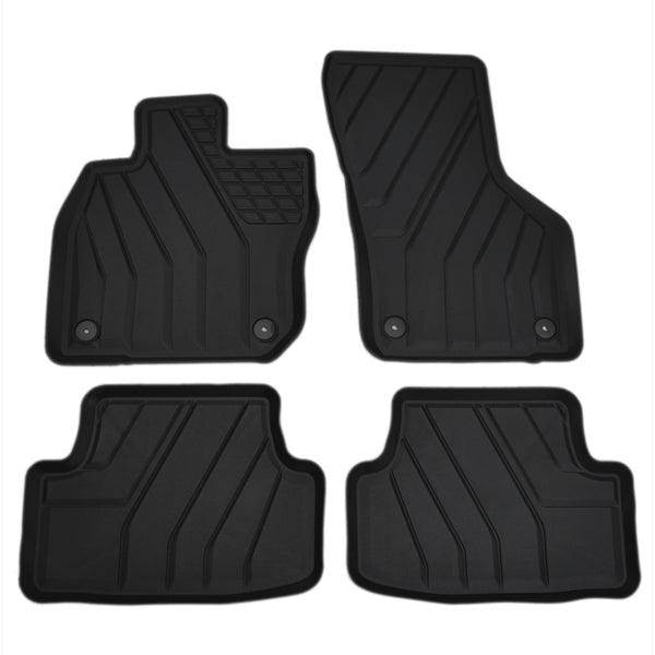 Tapis avec bords relevés Volkswagen Golf 8 MHEV, fabrication 11.2020 - présent, carrosserie berline | AP1128