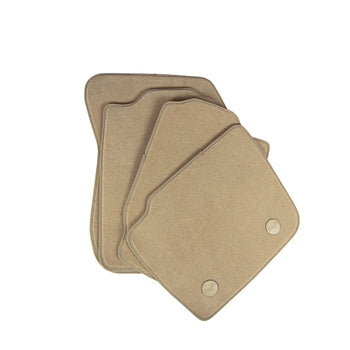 Tapis en moquette de voiture (beige) Ford Mondeo III, fabrication 2001 - 08.2007, carrosserie break, système de fixation ovale | 1020754BEIGE