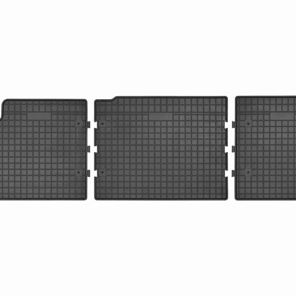 Tapis de voiture Volkswagen T5, fabrication 2003 - 05.2015, carrosserie van 2 ème file de sièges, avec cabine double | ETD00731