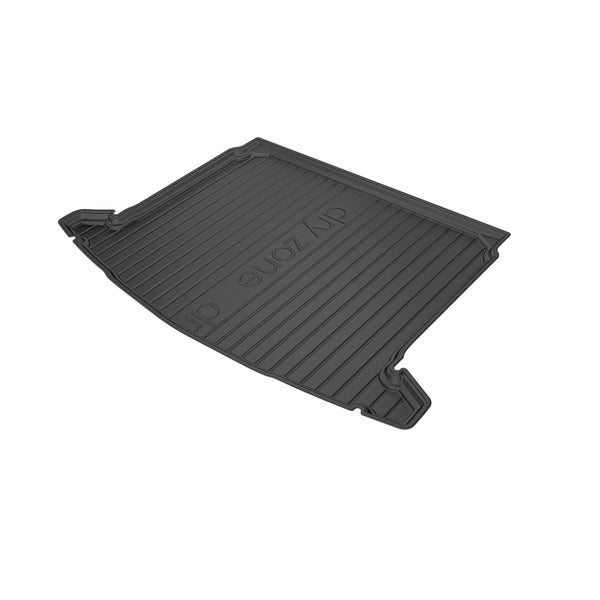 Tapis de coffre Skoda Karoq, carrosserie suv, fabrication 2017 - présent, avec sièges amovibles, coffre inférieur, avec cavités latérales | DZ403406