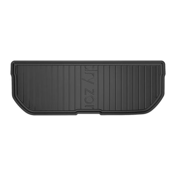Tapis de coffre Ford Galaxy II Facelift, carrosserie van, fabrication 2010 - 2015, 7 places, troisième rangée levée, sans plancher réglable en hauteur | DZ405806