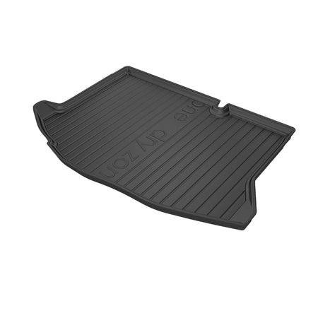 Tapis de coffre Ford Fiesta VI, carrosserie berline, fabrication 10.2008 - 06.2017, coffre inférieur, sans plancher double du coffre, avec cavités latérales | DZ413030
