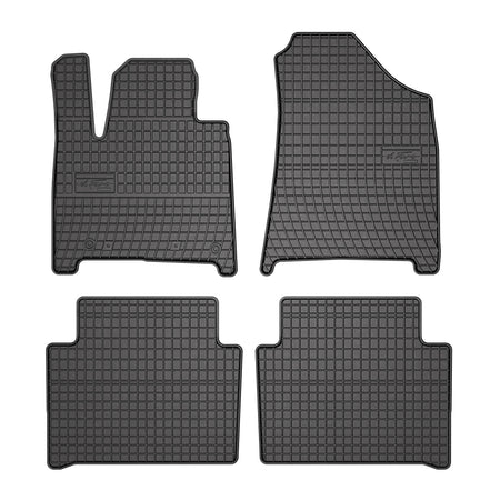 Tapis de voiture Hyundai Santa Fe V (MX5) PHEV, fabrication 07.2024 - présent, carrosserie suv 7 places, 1 et 2 ème file de sièges | ET434974