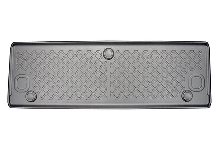 Tapis avec bords relevés Volkswagen Caddy Maxi, fabrication 11.2020 - présent, carrosserie van 7 places, rangée 3 | 693891