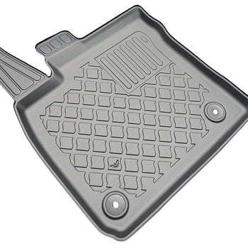 Tapis avec bords relevés Ford Transit Courier II, fabrication 06.2014 - présent, carrosserie van 2 places, ensemble complet pour sièges avant | 654056