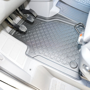 Tapis avec bords relevés Volkswagen Crafter II, fabrication 2017 - présent, carrosserie van 2-3 places, empattement court et long | 653897