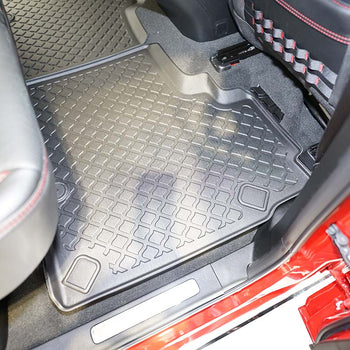 Tapis avec bords relevés Dodge RAM V, fabrication 2019 - présent, carrosserie pick-up tapis de voiture arrière | 664251