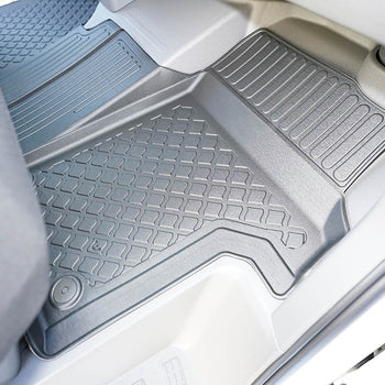 Tapis avec bords relevés Volkswagen Crafter II, fabrication 2017 - présent, carrosserie van 2-3 places, empattement court et long | 653897