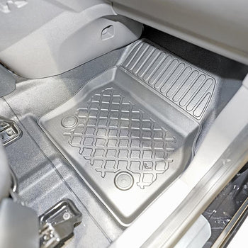 Tapis avec bords relevés Ford Transit Connect II, fabrication 01.2014 - présent, carrosserie van 2-3 places, empattement court et long | 654054