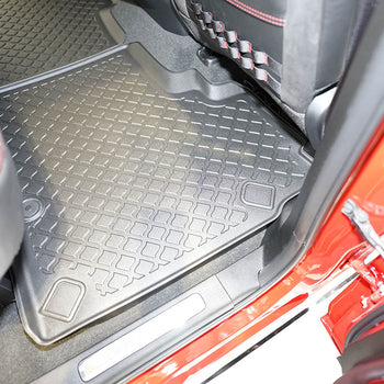 Tapis avec bords relevés Dodge RAM V, fabrication 2019 - présent, carrosserie pick-up tapis de voiture arrière | 664251