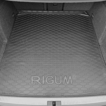 Tapis de coffre Skoda Superb III, carrosserie break, fabrication 09.2015 - 11.2023, coffre supérieur, sans plancher réglable en hauteur | 434033