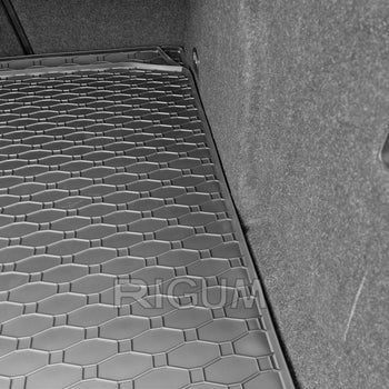 Tapis de coffre Skoda Superb III, carrosserie break, fabrication 09.2015 - 11.2023, coffre supérieur, sans plancher réglable en hauteur | 434033