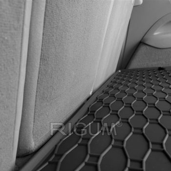 Tapis de coffre Audi Q7 4L, carrosserie suv, fabrication 03.2006 - 05.2015, 7 places, 3e rangée abaissée | 402117